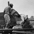 Stone Arch Construction, Abilene State Park, c. 1933 - 1934