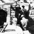 Campground Shelter under Construction, Bastrop State Park, c. 1937