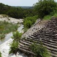 Rock Lined Spillway, Cleburne State Park, c. 2007