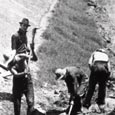 Dam Construction, Daingerfield State Park, 1935-1938