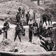 Dam Footing, Fort Parker State Park, c. 1935