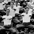 Calisthenics, Company 882, Camp Bullis, Texas, 1933