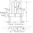 Furniture for Cabin No. 15, Lake Brownwood State Park, August 1, 1939